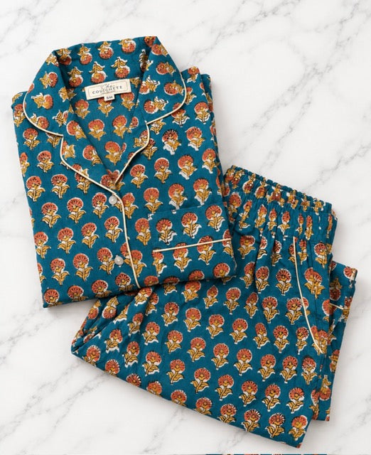 The Saffron Pajama Set