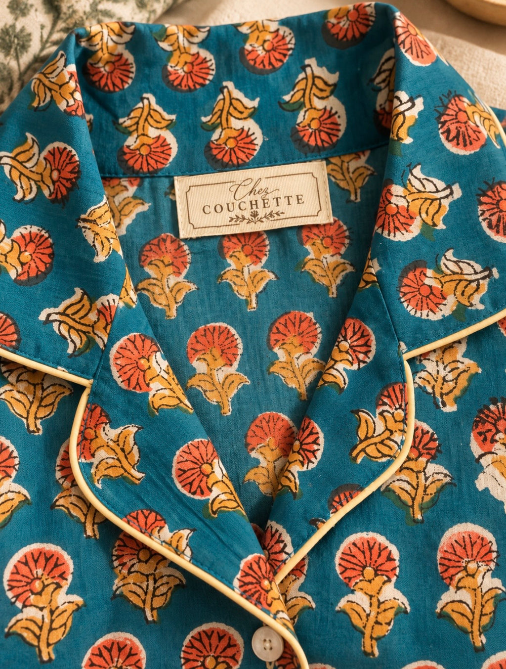 The Saffron Pajama Set